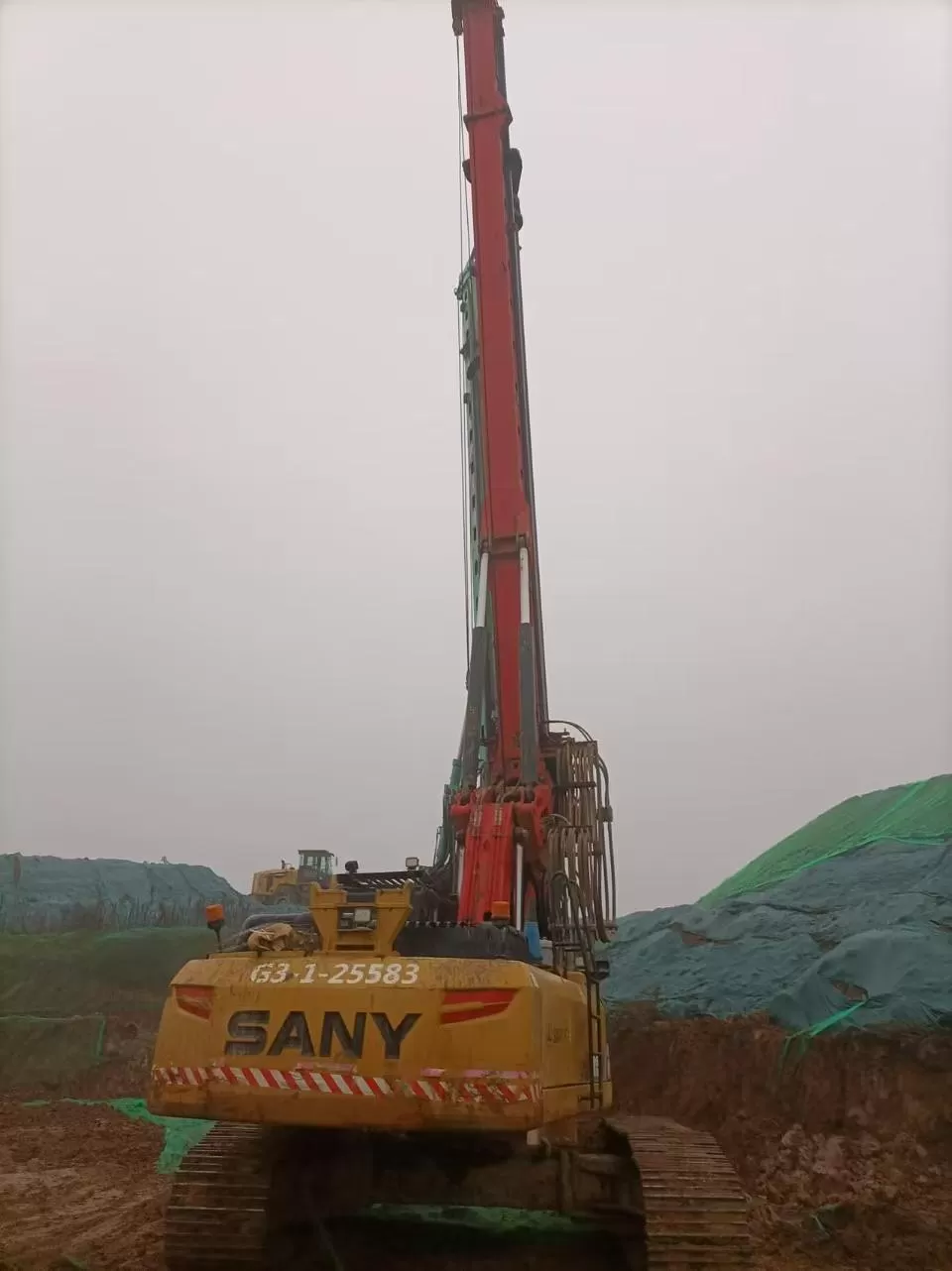 2019 sany piling machinery sr155 екскаватор-роторна бурова установка для буріння фундаменту