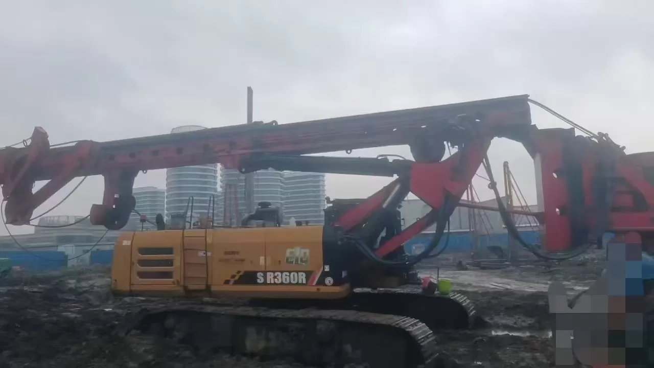 2019 sany piling machinery sr360 екскаватор-роторна бурова установка для буріння фундаменту