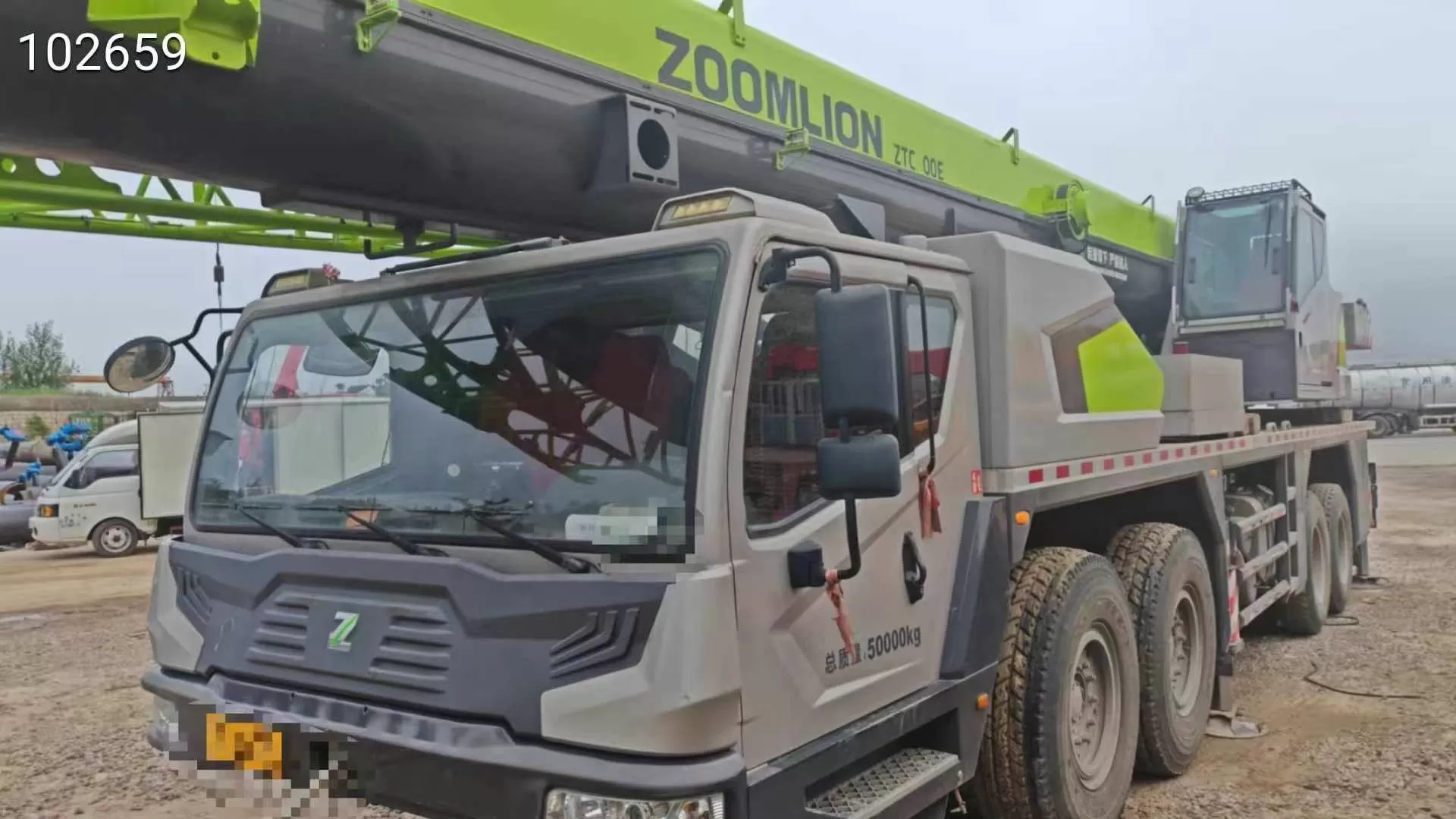 2021 використовуваний кран zoomlion 80t автокран підйомна машина колісний кран