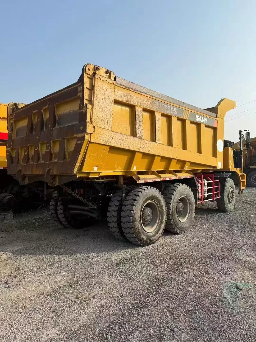 sany skt90s 6x4 60ton вантажівка бездоріжжя позашляховий ширококузовний кар'єрний самоскид