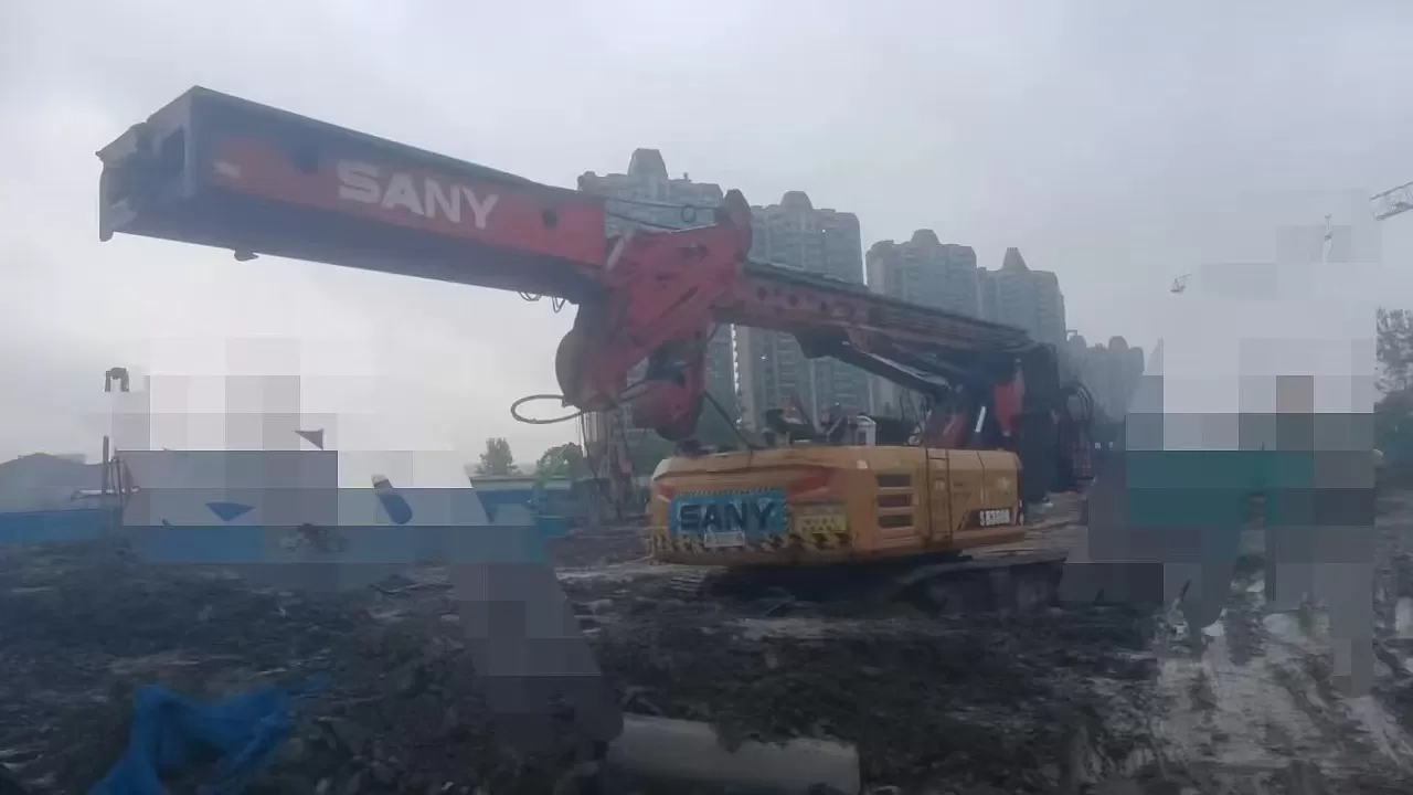 2019 sany piling machinery sr360 екскаватор-роторна бурова установка для буріння фундаменту